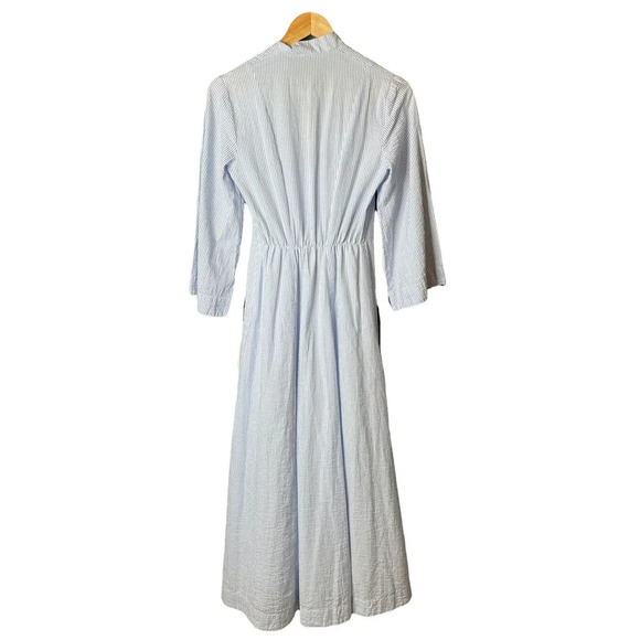 Wiggy Kit Summer Cottage Midi Dress Blue Multi - Picture 3 of 7